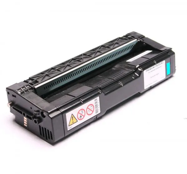 Toner compatibile con Ricoh 406097 - Ciano