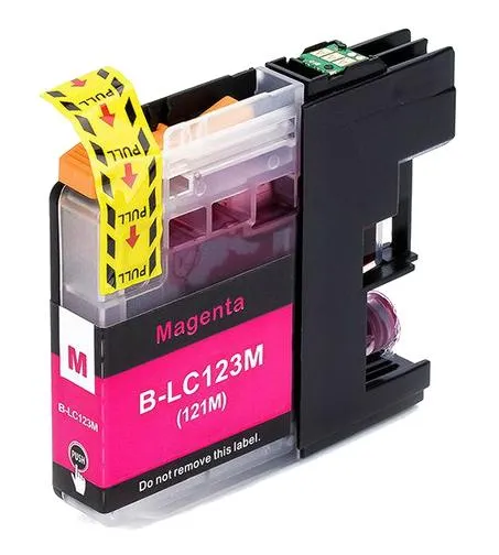 Cartuccia compatibile con Brother LC-123M Vers. 3.0