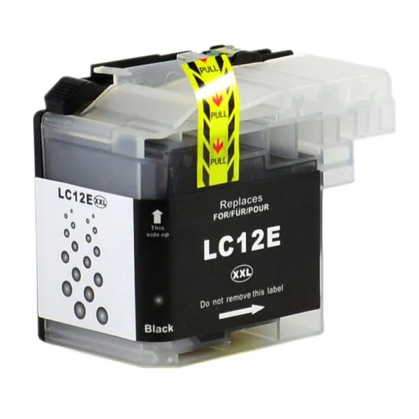 Cartuccia compatibile con Brother LC-12EBK