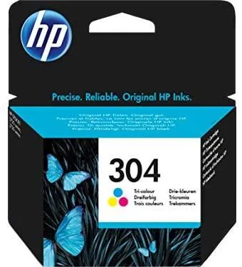 Cartuccia originale Hp N9K05AE n.304 Tricolor  