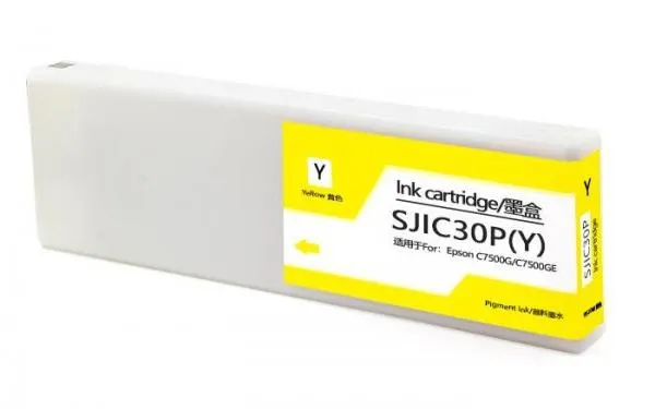 Cartuccia compatibile con Epson SJIC30P Y - Giallo