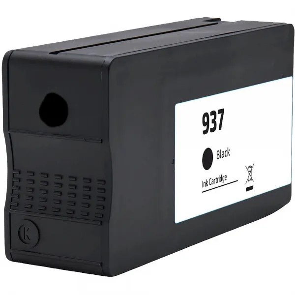 Cartuccia compatibile con Hp 4S6W5NE n.937 Black