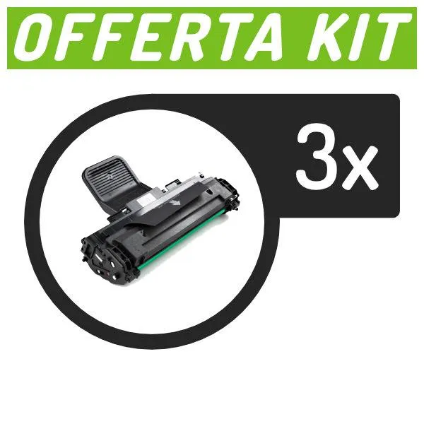 Kit toner compatibili con Samsung<br>3 x  MLT-D119S