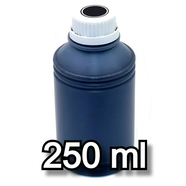 Inchiostro Nero da 250ml per cartuccia Hp F6U68AE n. 302 BK XL